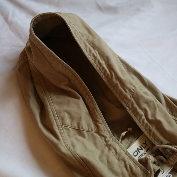 Tan Hooded Jacket - Picture 5 of 10